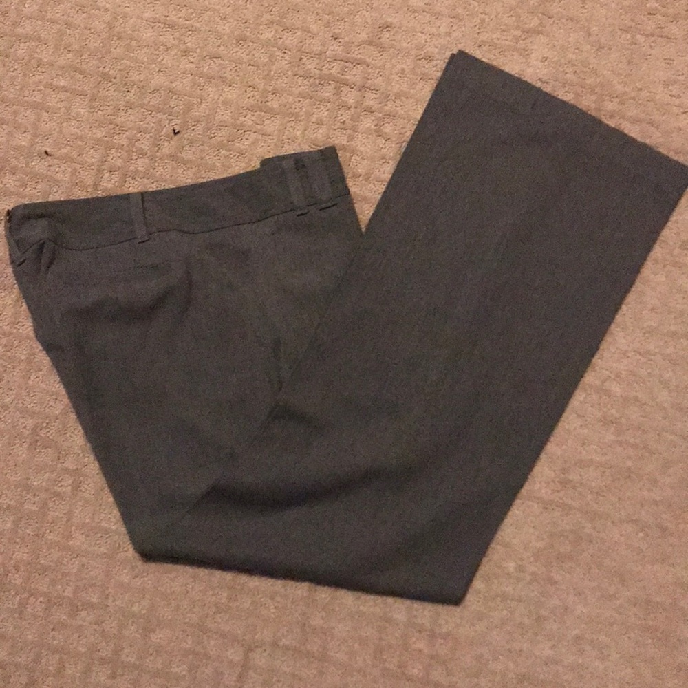 Ann Taylor Loft Gray Dress Pants size 10
